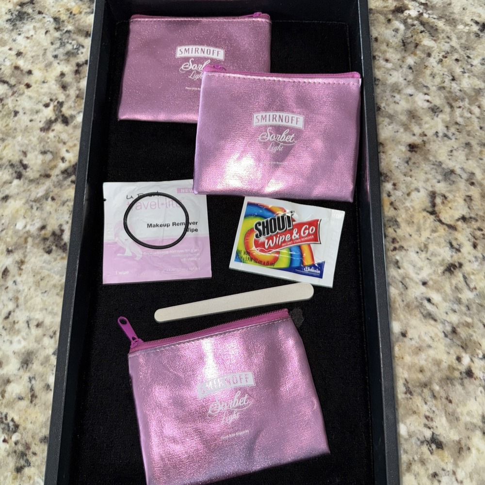 Smirnoff Sorbet Light 2013 Promotional Goodie  Bag For The‎ Ladies (3). 4953
